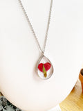 Red Rose Necklace