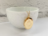 Gold Oval Locket