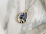 Forget Me Not Necklace - Gold