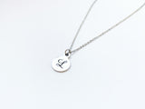Stainless Steel Initial Necklace