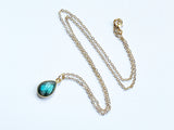 Labradorite Necklace - Gold