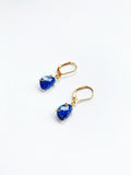 Nugget Earrings - Lapis