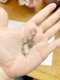 Silver Leaf Earrings