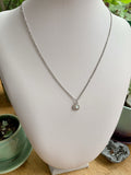 Opal Daisy Necklace - Silver