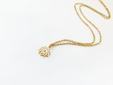 Mandala Necklace - Gold