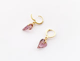 Swarovski Heart Earrings