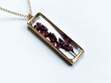 Lavender Bar Necklace - Gold